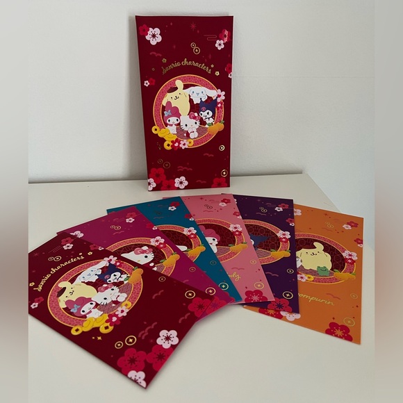 Sanrio Hello Kitty and friends Lucky Envelopes (Red Packets) - Picture 3 of 9